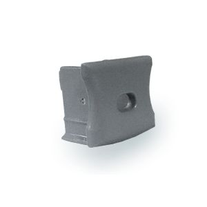 Eindkap, met draaddoorvoer, Opbouw, 15mm