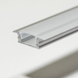 Aluminium profiel 2m, Inbouw, 7mm