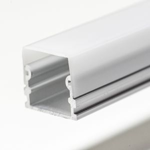 Aluminium profiel 2m, Opbouw, 21mm