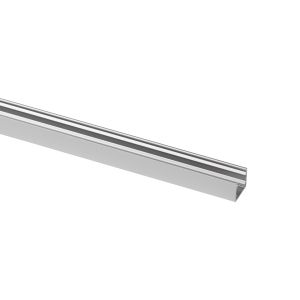 Top Line Aluminium profiel 2m, mat satij