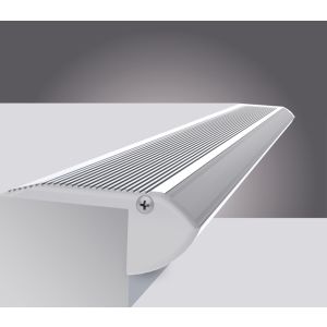 Trapprofiel 2 meter aluminium met opaal