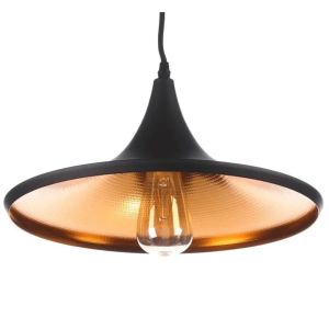 Chink hanglamp Zwart/Goud