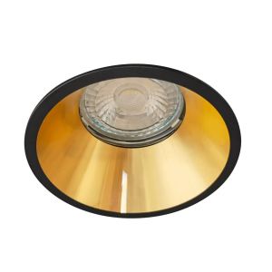 Inbouwspot WV202 Zwart goud