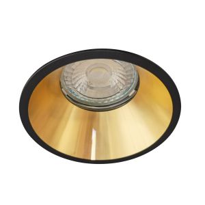 Inbouwspot WV202 Zwart goud