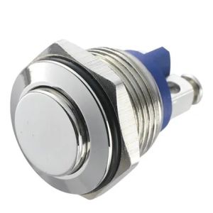 Drukknop RVS pulsschakelaar