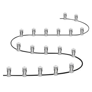 SMART WIFI GARDEN DOT RGB 18P LEDV