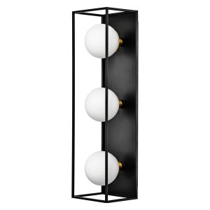 DECOR SQUARE 550X150IP44BK 3XG9 LEDV