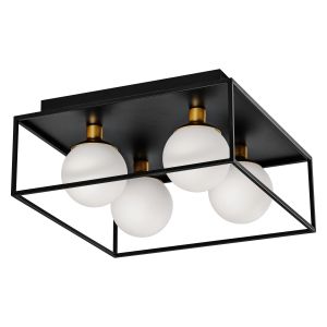 DECOR SQUAREPLATE 350X350IP44BK4XG9LEDV