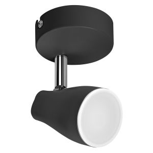 LED SPOT PEAR 1X4.3W 827 GU10 BK LEDV
