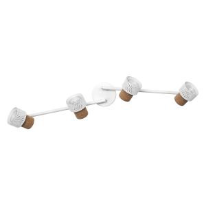 DECOR SPOT CORK 4X3.4W 927 GU10 WT LEDV