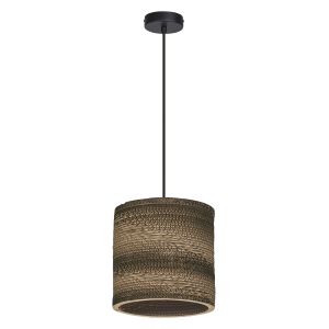 DECOR CARDBOARD CYLINDER PEND E27 LEDV