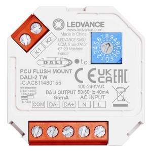 PCU FLUSH MOUNT DALI-2 TW LEDV