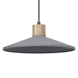 DECOR CONCRETE WOOD PEND 320 E27DGLEDV