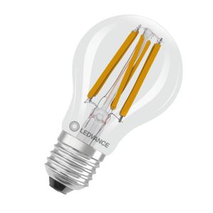 LEDCLA75DIM 9.5W 927 FILCL E27 S LEDV