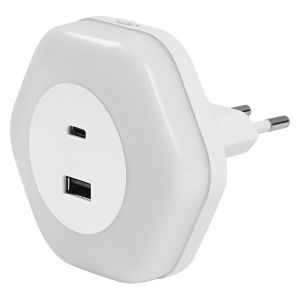 LUNETTA HEXAGON 830 USB A C WT LEDV
