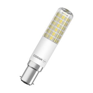 LEDTSLIM75D 8W/827 230V B15D FS1
