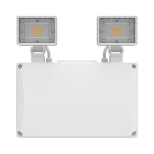 EM TWIN SPOT V 3W 3H AT IP65 WT LEDV