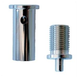 Staalkabel ophangset zwart