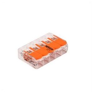 Wago verbinder 5 voudig met hendel