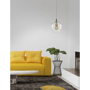 FILO Chrome Aluminium Clear Glass & Gold