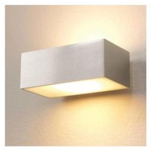 Wandlamp WLE100 alu IP54LED 10W 2700K di
