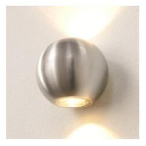 Wandlamp WLD alu IP54 LED 6W 2700K dim