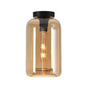 Plafondlamp ADL Botany 180mm amber E27