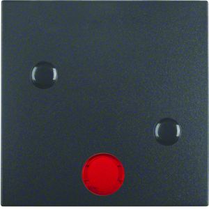 Wip met lens, opschroefbaar, berker S.1/