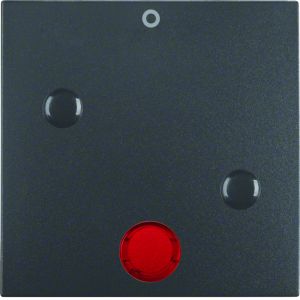 Wip met opdruk "0" en lens, opschroefbaa