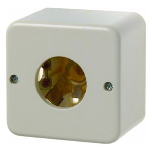 Drukknop en lichtsignaal E10, wit, glanz