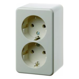 WCD RA 2-v, steekklemmen, opbouwserie, w