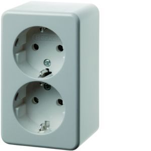 WCD RA 2-voudig opbouw S1 polarwit