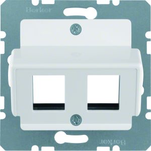 Centraalplaat voor dubbele module Reichl