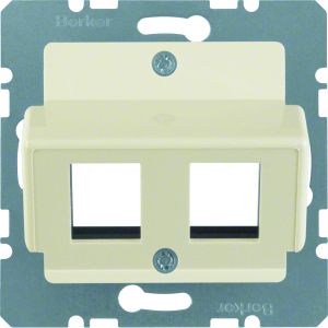 Centraalplaat voor dubbele module Reichl