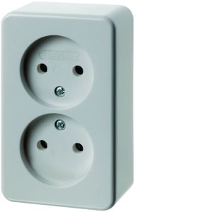 WCD zonder aardcontact 2-v, steekklemmen