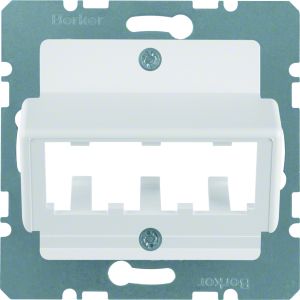 Centraalplaat voor 3 MINI-COM-modules, p