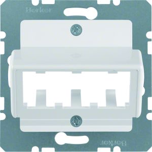 Centraalplaat voor 3 MINI-COM-modules, p