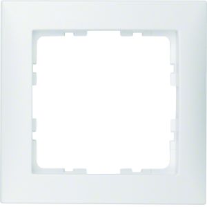 Afdekraam 1-v, berker S.1 polarwit mat