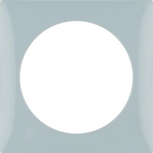 Afdekraam 1-v, berker Integro flow, grij