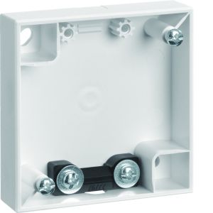 Opbouwbehuizing vlak, 1x trekontlasting,