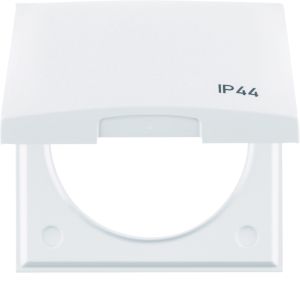 Afdekraam 1-v met klapd. voor WCD, berke