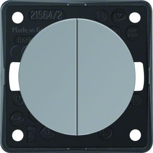 Serieschak. 16 AX, berker Integro, grijs
