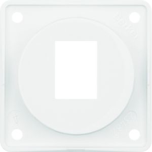 Draagplaat 1-v voor AMP modulaire jacks,