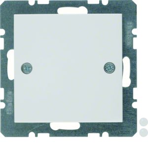 Blindpl. met schroefbevestiging, berker