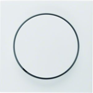 Dimmerknop S1 polarwit glans