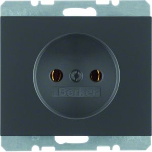 WCD 2P, steek, berker K.1/K.5, antraciet