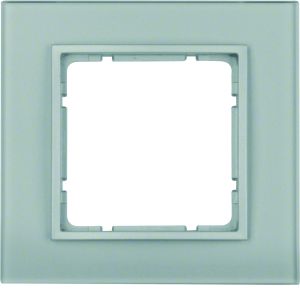 Afdekraam 1-v, berker B.7 Glas alulook