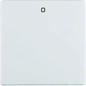 Wip met opdruk "0", berker Q.1/Q.3/Q.7,