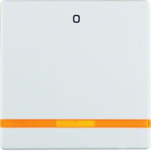 Wip met opdruk "0" en lens, berker Q.1/Q