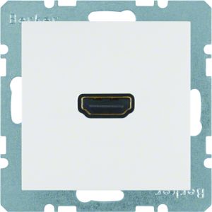 High Def. cont.ds. 90°-aansluiting, berk